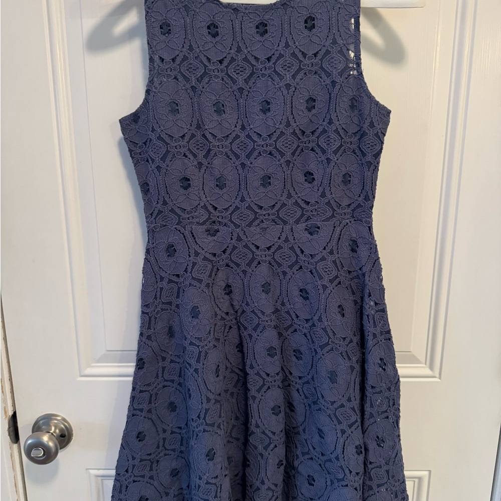 Altar'd State Blue Lace Dress XS